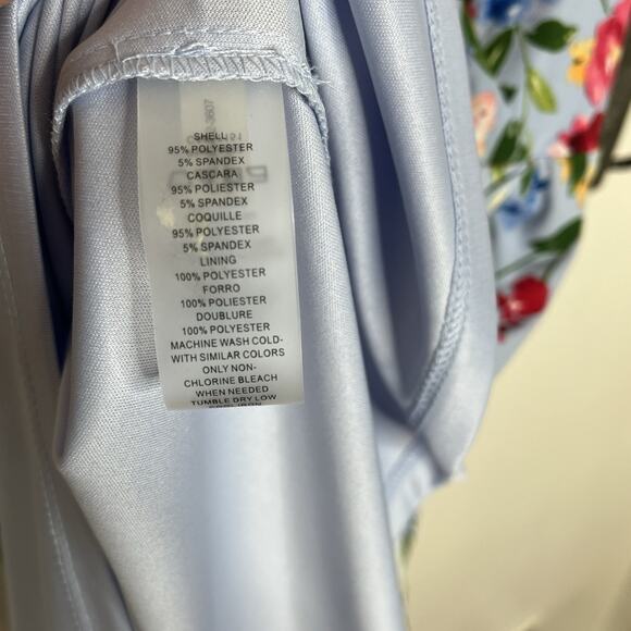 Vince Camuto Floral Dress Womens Size 12 Graduation Wedding Guest Summer Event - Picture 8 of 10